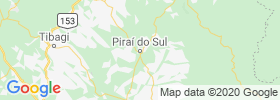 Pirai Do Sul map